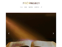 Tablet Screenshot of 1024project.com